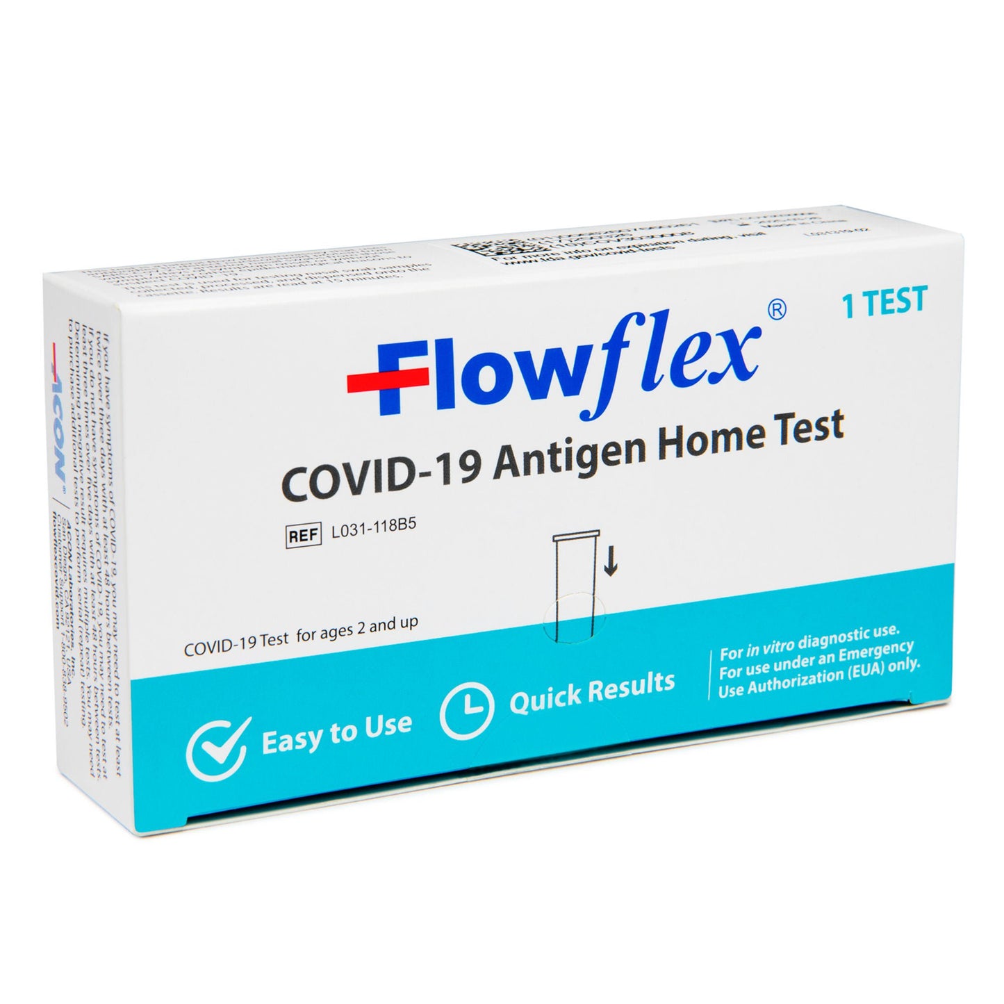 FlowFlex Respiratory Test Kit COVID-19 Antigen OTC 48 Tests