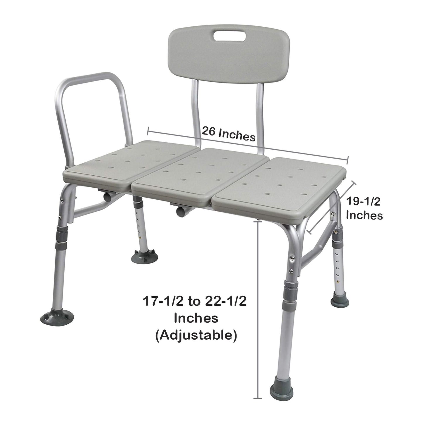 McKesson Knocked Down Bath Transfer Bench