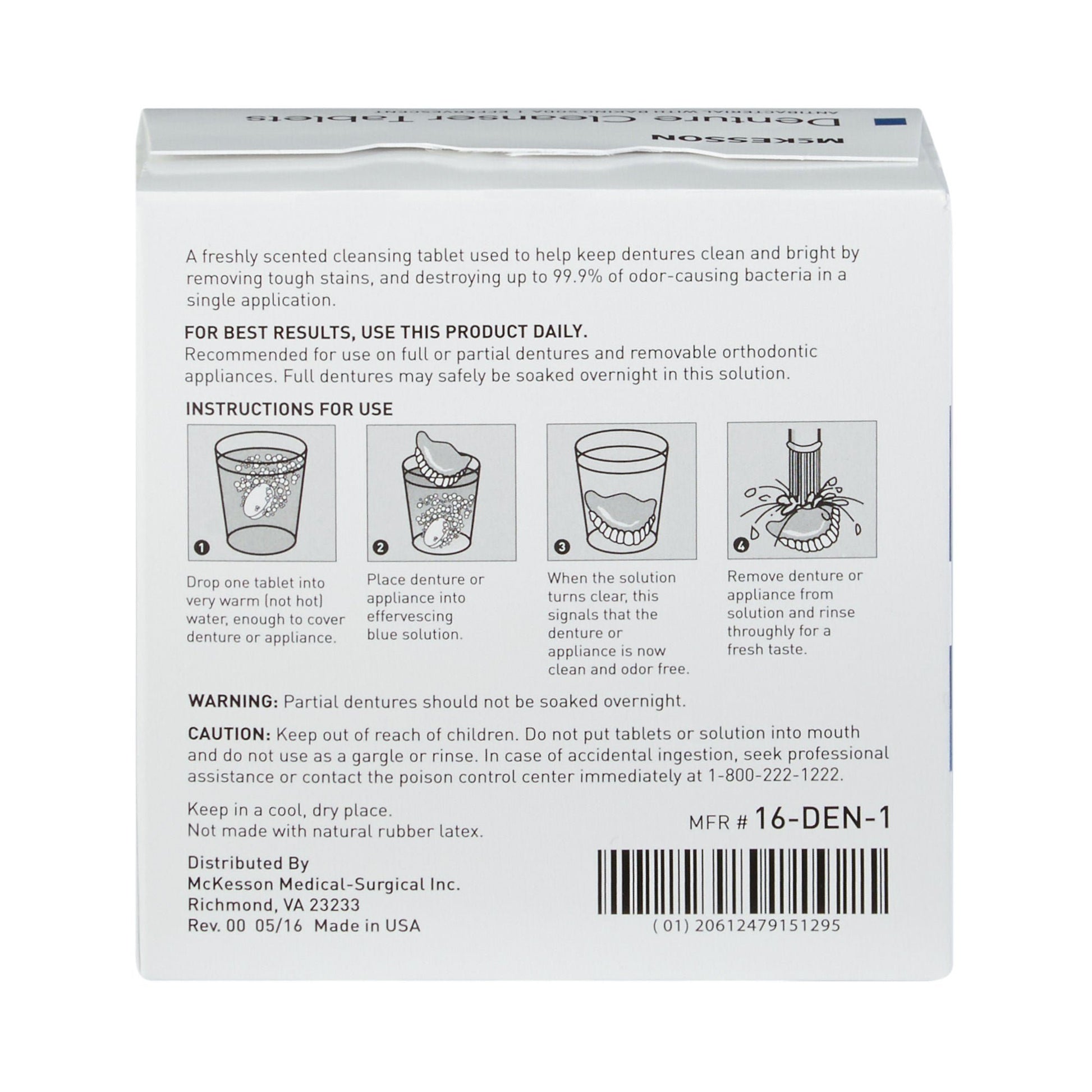 McKesson Denture Cleaner