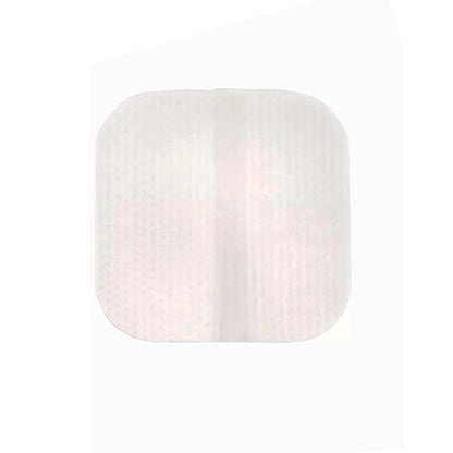 Cardinal Health Silicone Foam Lite Thin Foam Dressing Without Border Film Backing Silicone Face Square