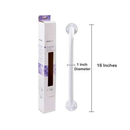 McKesson Wall Grab Bar, White Steel, 16-Inch Length