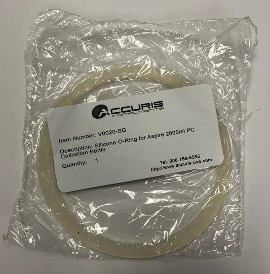 Accuris Aspire Silicone O-Ring for 2,000 mL Collection Bottle V0020-SG