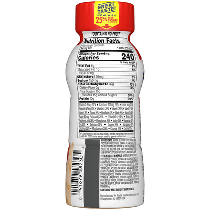 Boost® Original Peaches and Creme Balanced Nutritional Drink, bottle