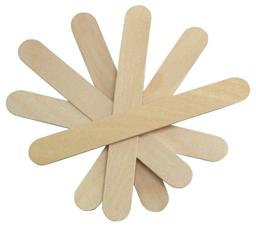 Medline Tongue Depressor 6 Inch Length Wood Senior – Box of 100
