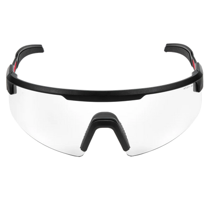 Milwaukee Wrap Around Safety Glasses - Clear Anti-Scratch Lenses 48-73-2505