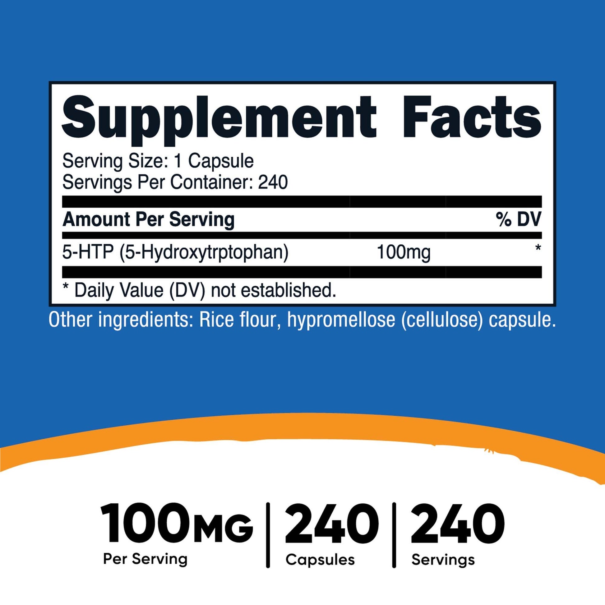 nutricost® 200 mg 5-HTP Capsules