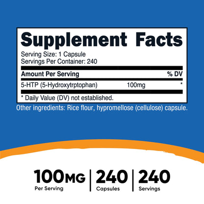 nutricost® 200 mg 5-HTP Capsules