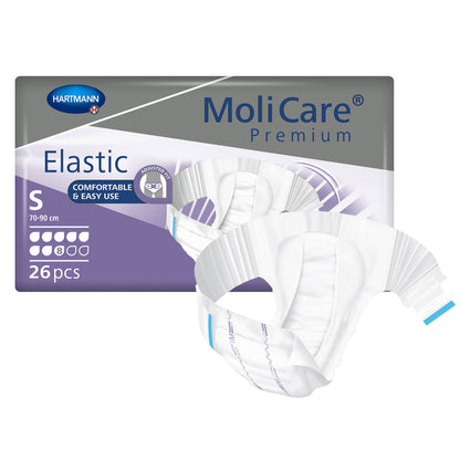 MoliCare® Premium Elastic 8 Drop Absorbency Incontinence Briefs