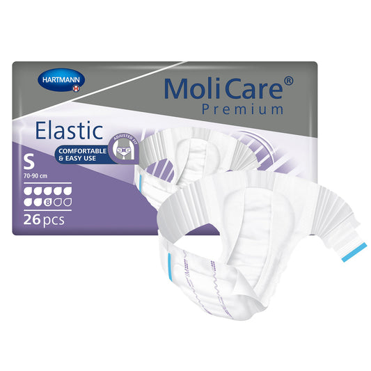 MoliCare® Premium Elastic 8 Drop Absorbency Incontinence Briefs