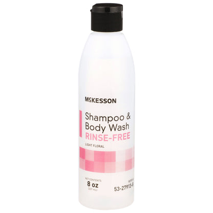McKesson Rinse-Free Shampoo and Body Wash, Bottle