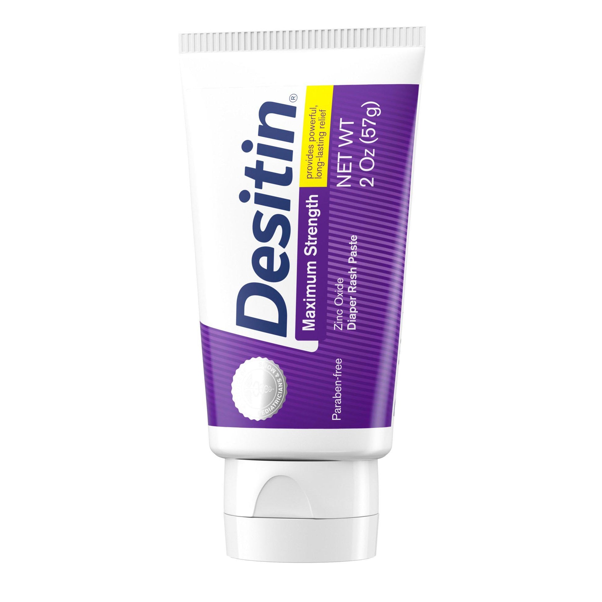 Desitin® 40% Zinc Oxide Diaper Rash Ointment Maximum Strength Paste, Tube