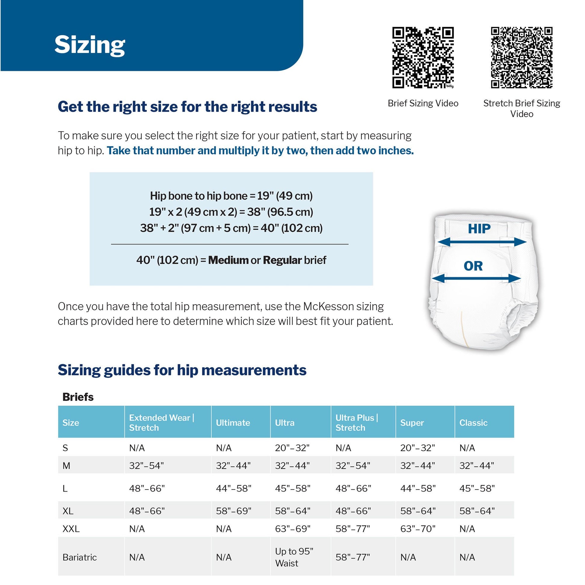 McKesson Super Moderate Absorbency Incontinence Briefs