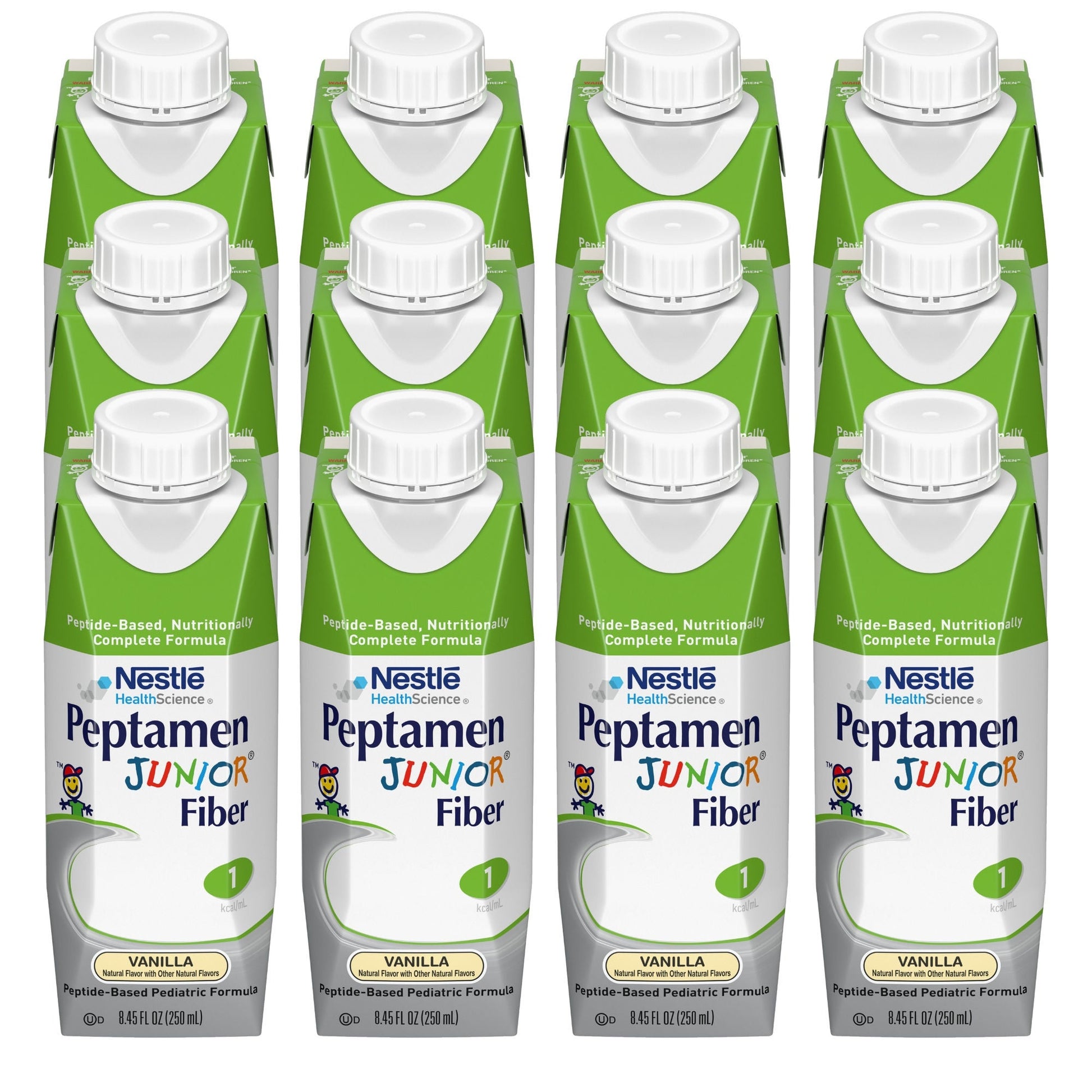 Peptamen Junior® Fiber Peptide-Based Complete Nutrition, Vanilla