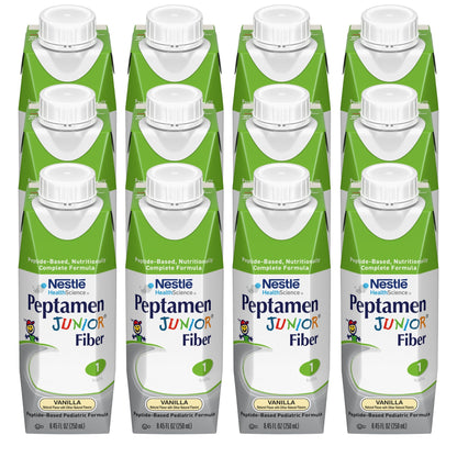 Peptamen Junior® Fiber Peptide-Based Complete Nutrition, Vanilla
