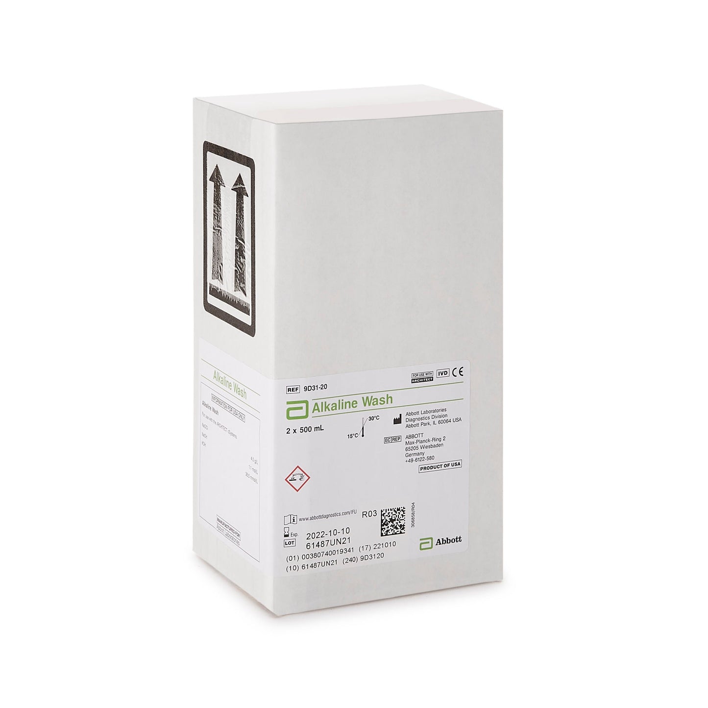 Architect™ Wash Reagent for use with Architect c16000 Analyzer