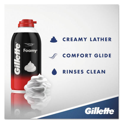 Gillette® Foamy® Shaving Cream Regular Scent