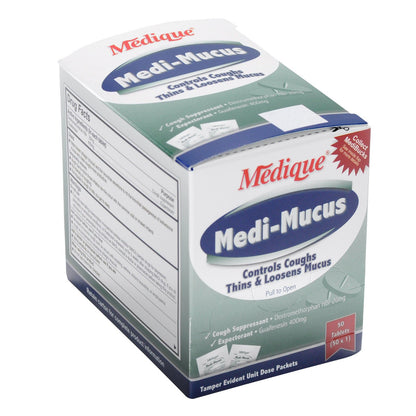 Medique® Medi-Mucus Cough Suppressant and Expectorant Cold & Cough Relief Tablet