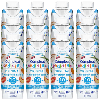 Compleat® Pediatric Ready to Use Pediatric Tube Feed Formula, carton