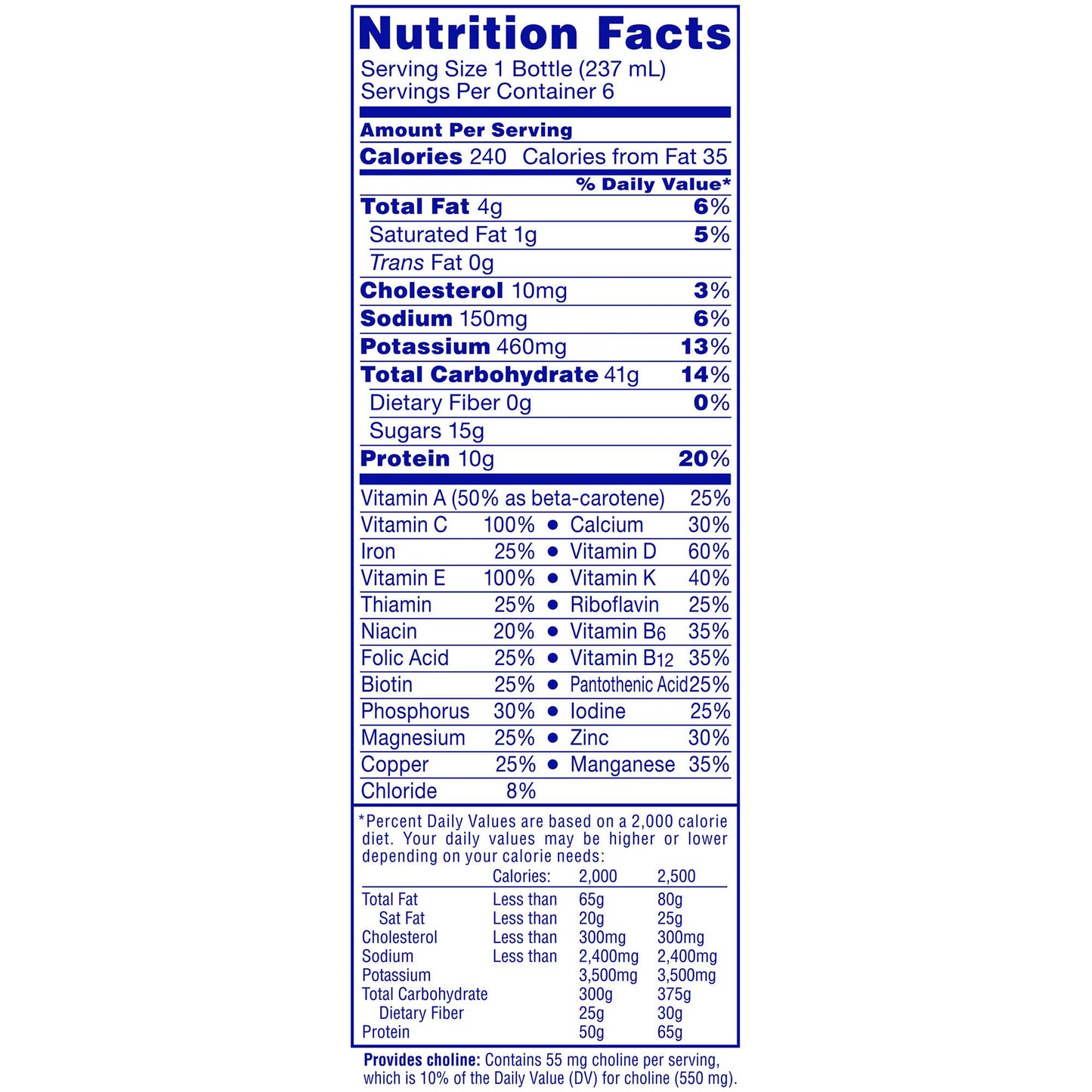 Carnation Breakfast Essentials® Vanilla Nutritional Drink, bottle