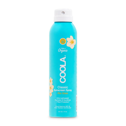 Coola® Classic Body Sunscreen Spray SPF 30 Pina Colada Scent, Aerosol Can