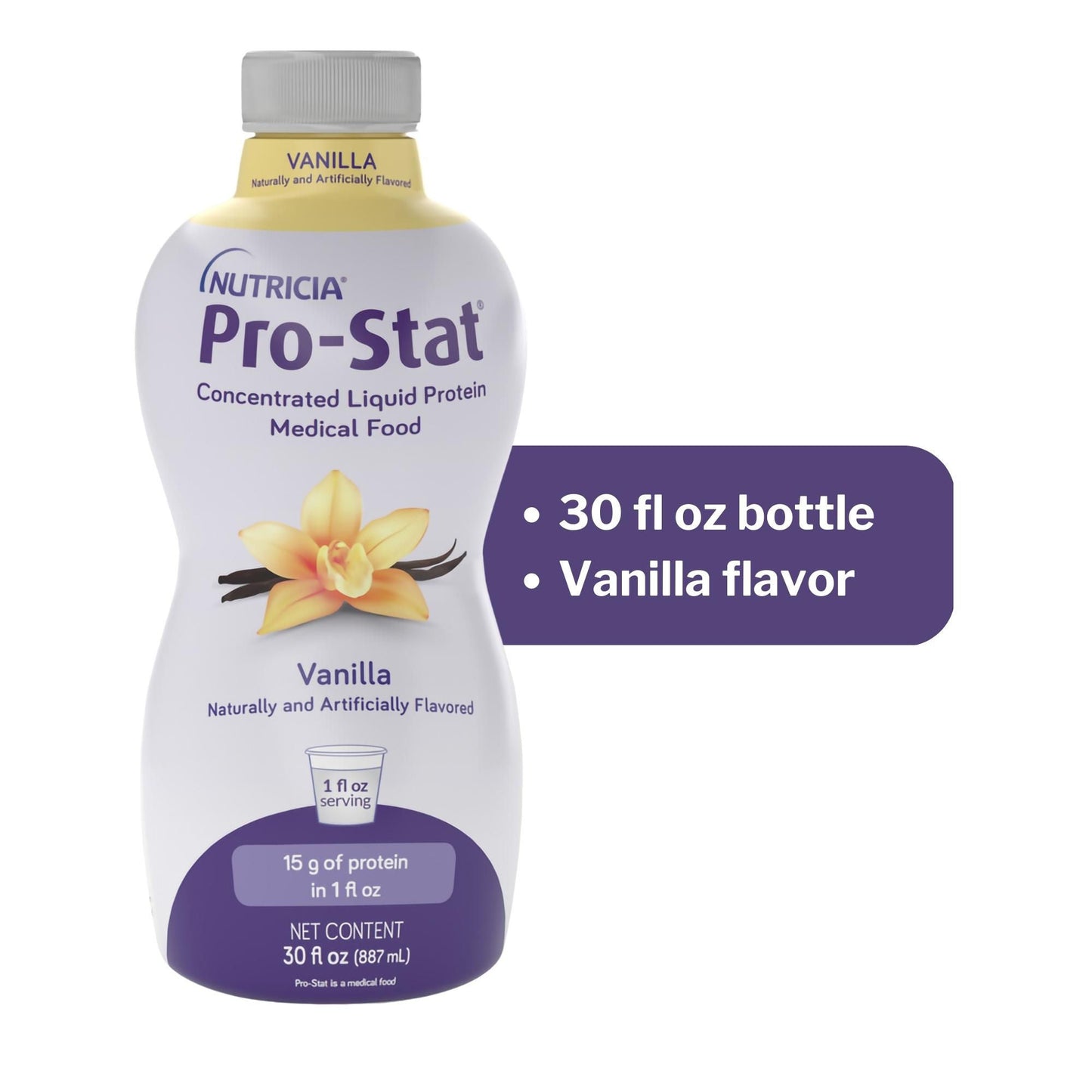 Pro-Stat® Vanilla Concentrated Liquid Protein Medical Food, bottle