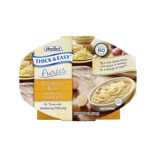 Thick & Easy® Purées Scrambled Eggs / Potatoes Thickened Food, Tray