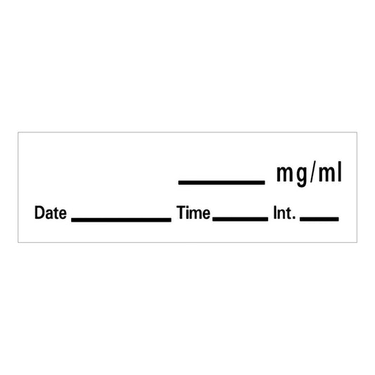 Barkley® Anesthesia Tape with Date, Time and Initial