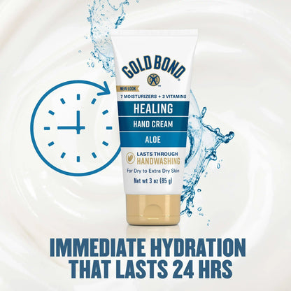 Gold Bond® Healing Hand Cream with Aloe for Dry to Extra Dry Skin, Tube
