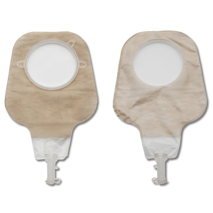 New Image™ 2-Piece Ultra-Clear Ostomy Pouch, Pre-cut to Fit Stoma, Yellow