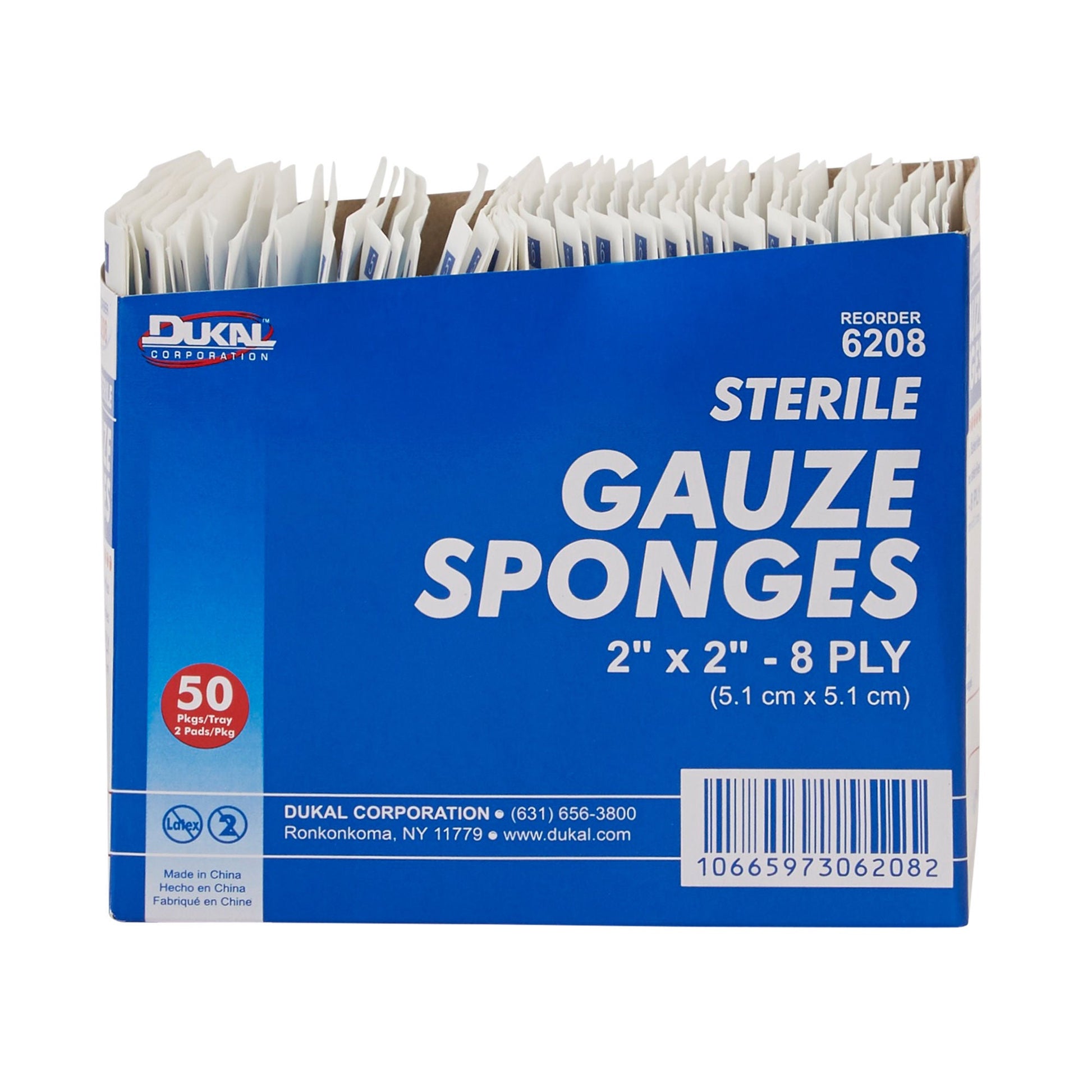 Dukal™ Sterile Gauze Sponge, 8-Ply