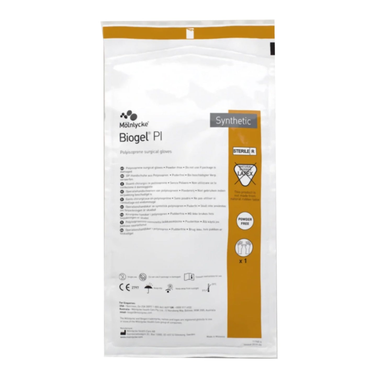 Sterile Biogel® PI Polyisoprene Surgical Gloves, Ivory