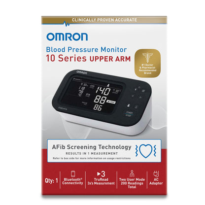 Omron 10 Series® Digital Blood Pressure Monitor with Bluetooth Connectivity