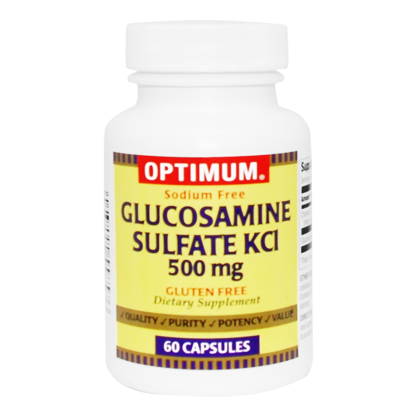 Joint Health Supplement Glucosamine 500 mg Strength Capsule