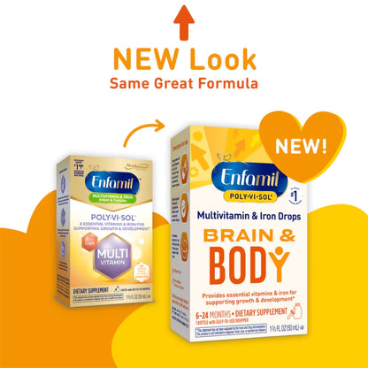 Poly·Vi·Sol® with Iron Pediatric Multivitamin Supplement
