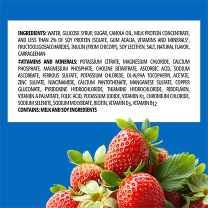 Boost® Plus Strawberry Balanced Nutritional Drink, bottle