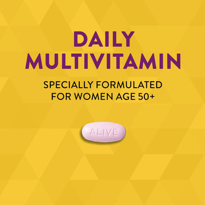 Nature's Way Alive!® Women's 50+ Complete Multivitamin Tablets