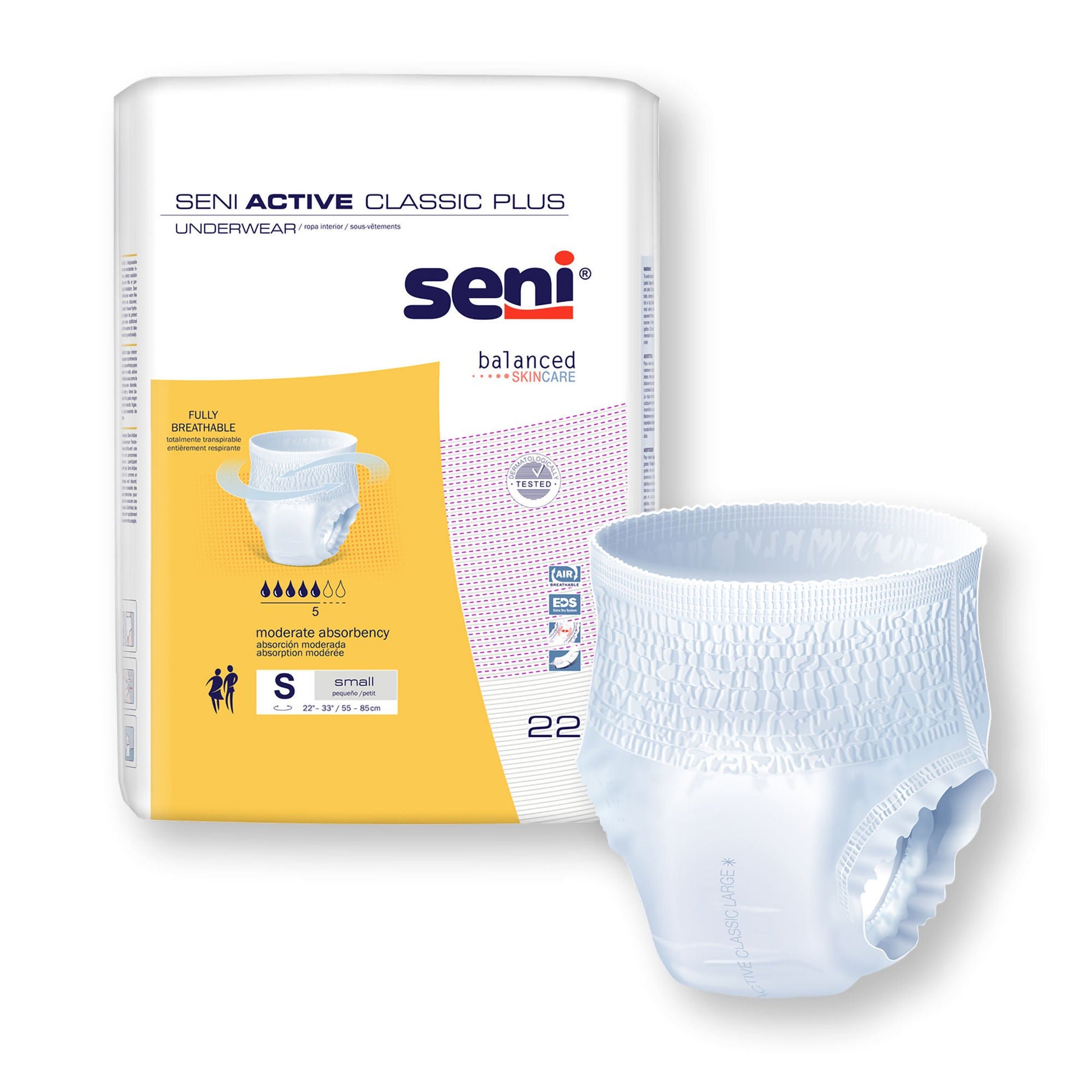 Seni® Active Classic Plus Moderate Absorbent Underwear