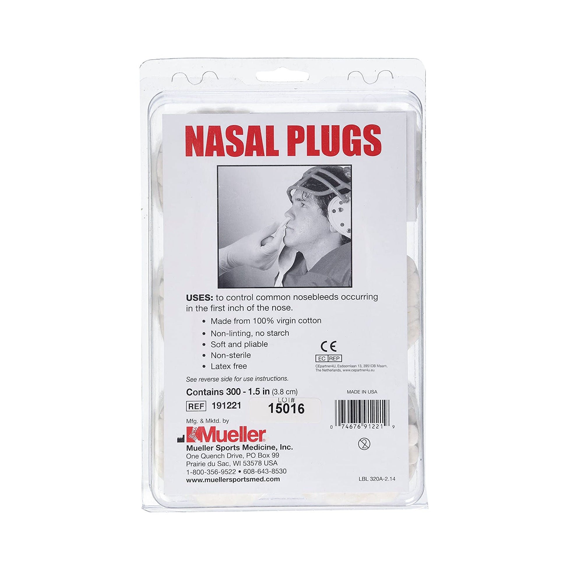 Mueller Sports Medicine Nasal Plug
