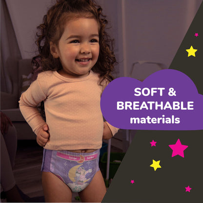 Huggies® Pull-Ups® Night-Time® Training Pants for Girls, 3T to 4T