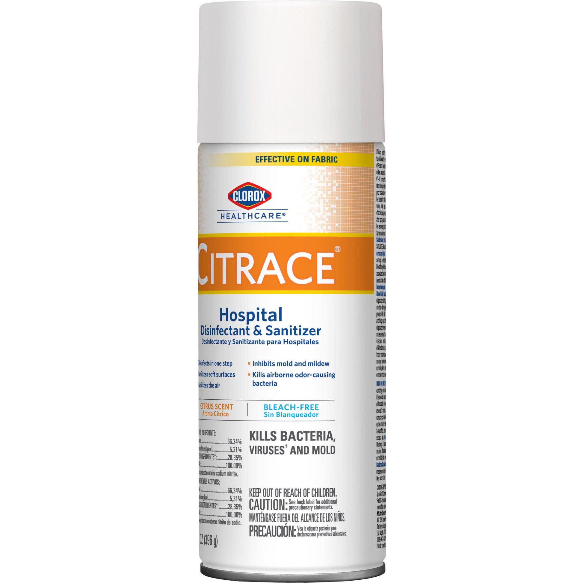 Clorox Healthcare® Citrace® Hospital Disinfectant & Sanitizer, Citrus Scent