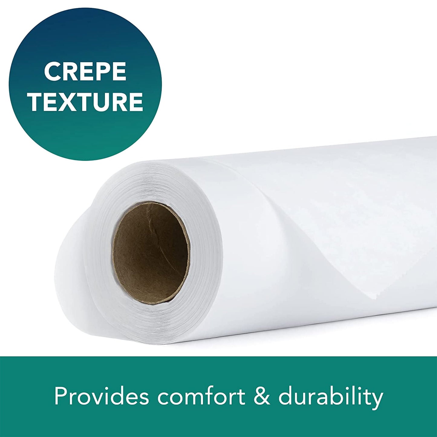Tidi® Everyday Crepe Table Paper, White