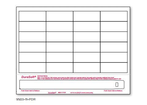 DuraSoft Identification Wristband with Extender Laser Print Adhesive Closure Without Legend
