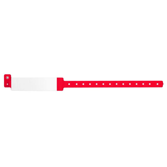 Speedi-Print Identification Wristband Write On Band Permanent Snap Without Legend