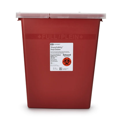 SharpSafety™ Multi-purpose Sharps Container, 8 Gallon
