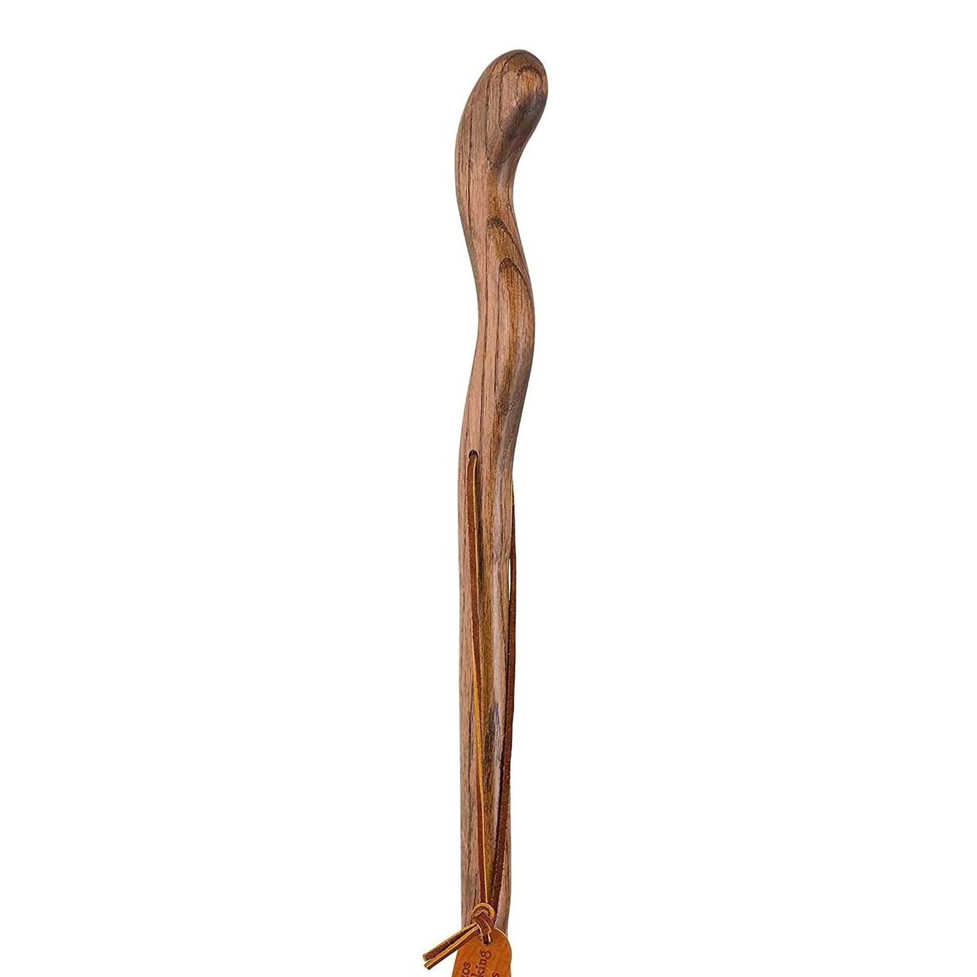 Brazos™ Twisted Oak Ergonomic Fitness Handcrafted Walking Stick, 55-Inch