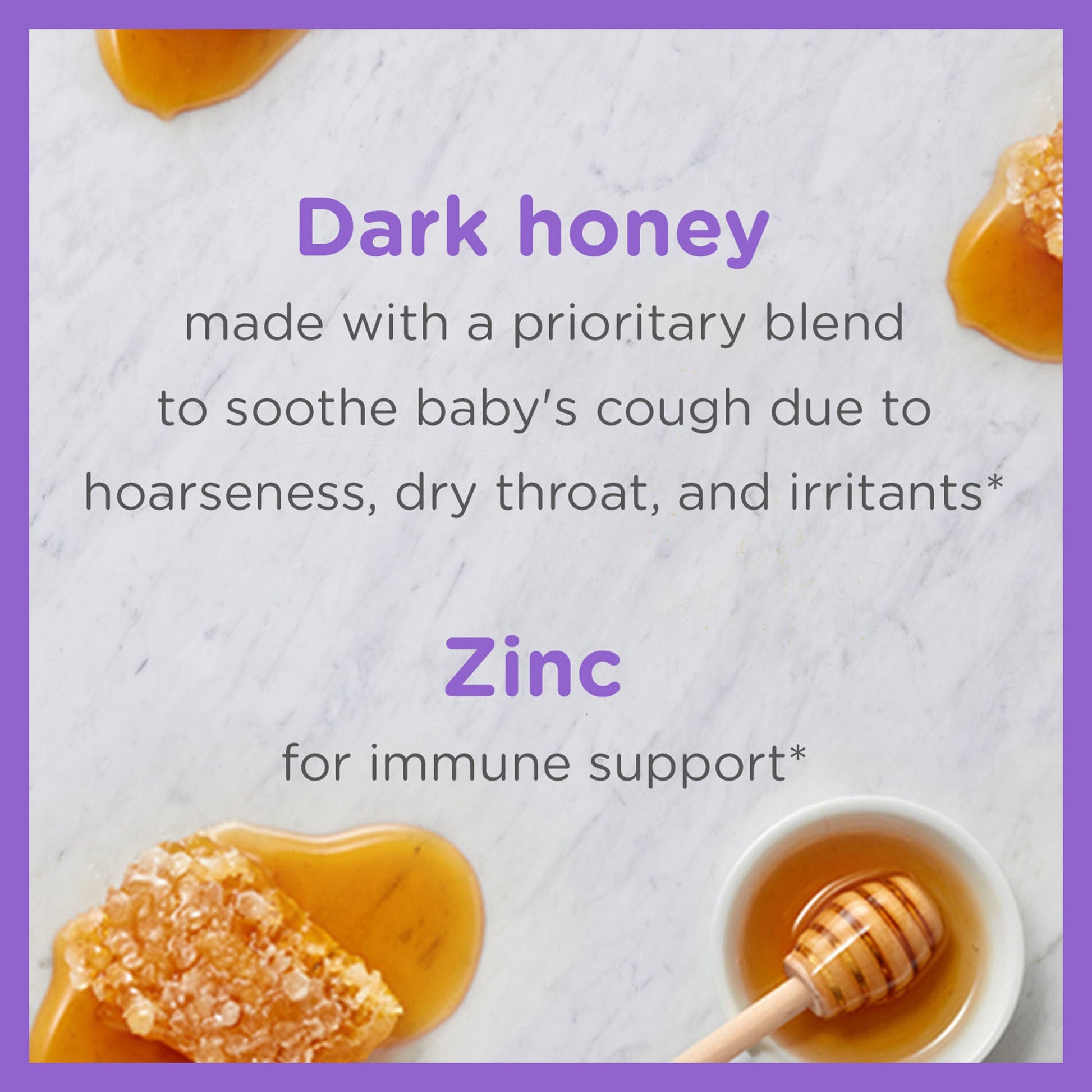 Zarbee's Baby Cough Syrup + Immune Natural Cherry
