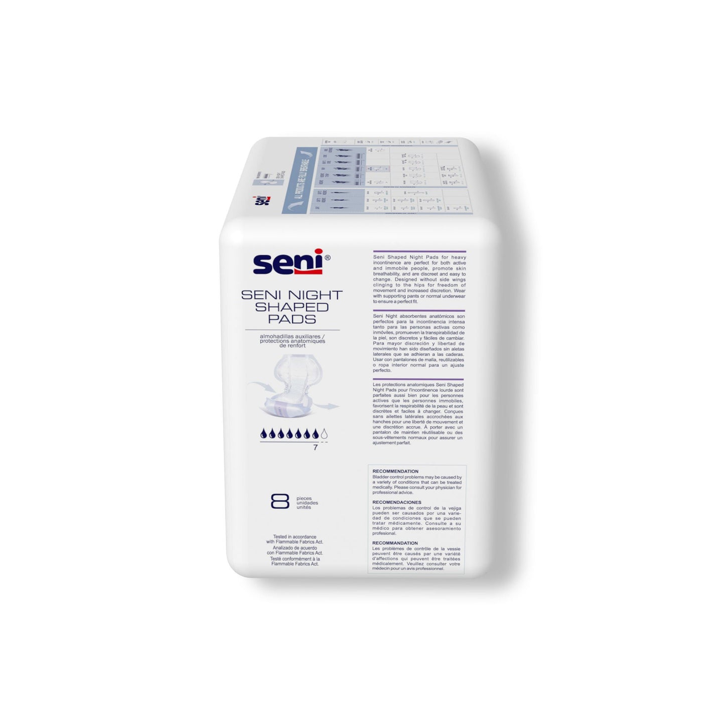 Seni® Night Shaped Pads