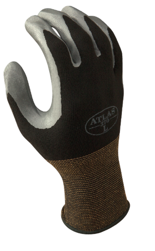 Showa 370B Atlas Assembly Grip Nitrile Coated Gloves — Dozen (12 pairs)