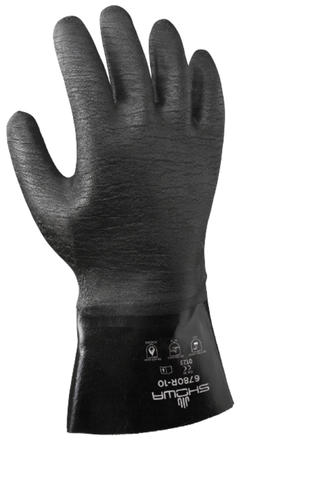 Showa 6780R-10 Neo Grab Chemical Resistant Gloves — Dozen (12 pairs)