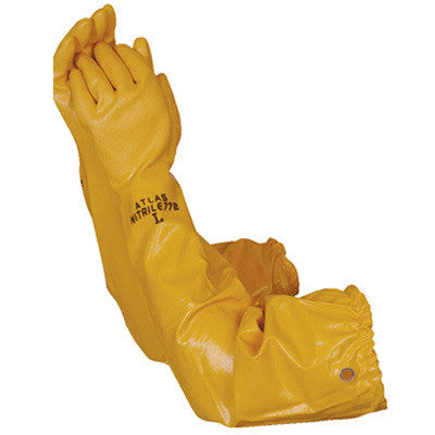 Showa 772 Atlas Coated Nitrile Chemical Resistant Gloves — Dozen (12 pairs)